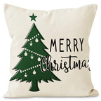 Christmas Tree & Snowflake Cushion Cover (45 x 45 cm) – image 8