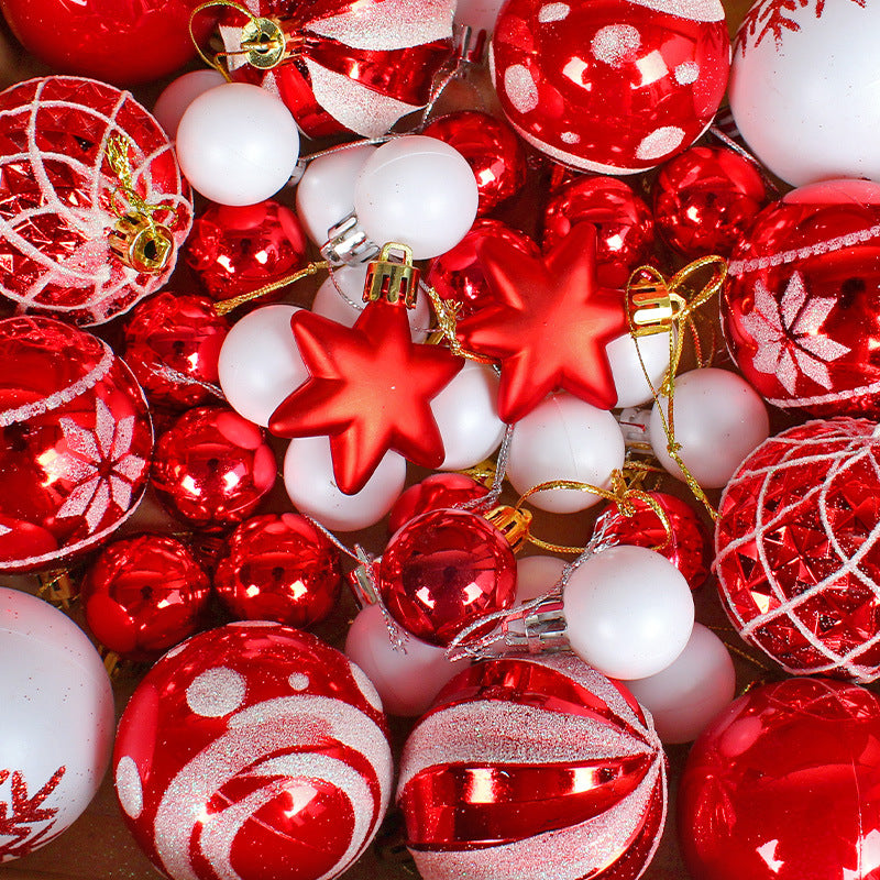 Christmas Bauble & Star Gift Box – 42 Piece Set