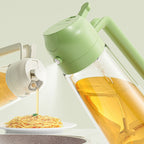 2-in-1 Glass Oil Dispenser and Sprayer