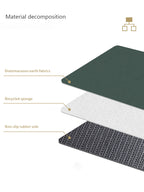 Velvet Diatomite Bath Mat – Quick-Dry – image 4