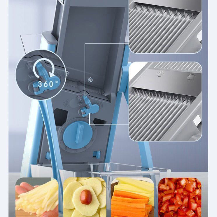 Safe Upright Mandoline Slicer & Chopper
