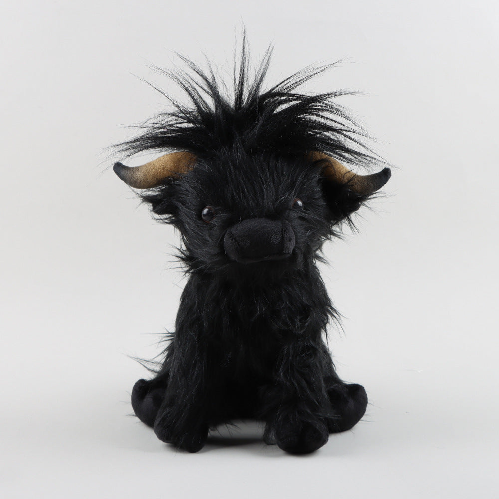 Highland Cow Plush Toy – 25cm