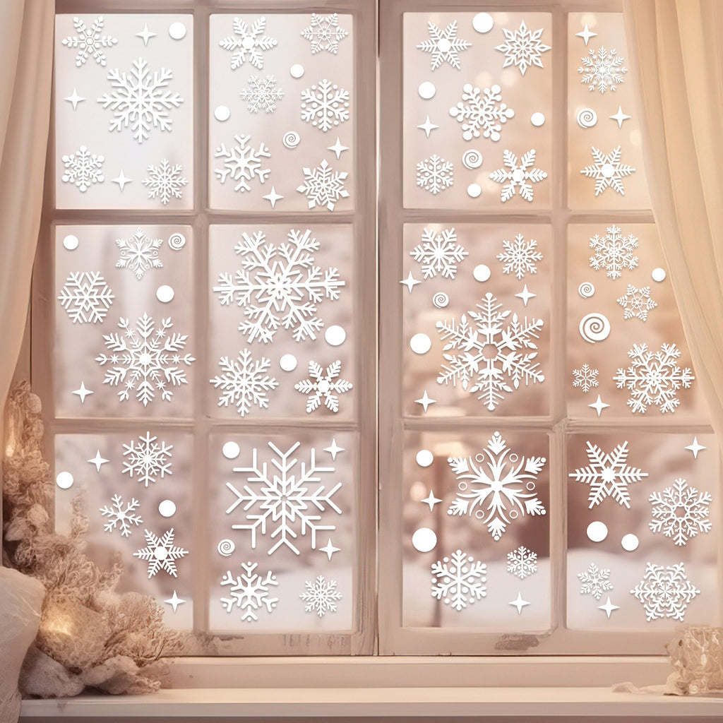 Christmas Window Stickers – Static Cling (4 Sheets) – image 9