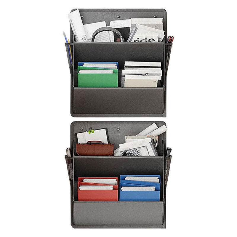Door & Wall Shoe Storage Organiser – Grey – Pack of 2