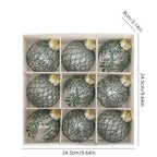 Painted Clear Christmas Bauble Gift Box – 9 x 8 cm – image 9