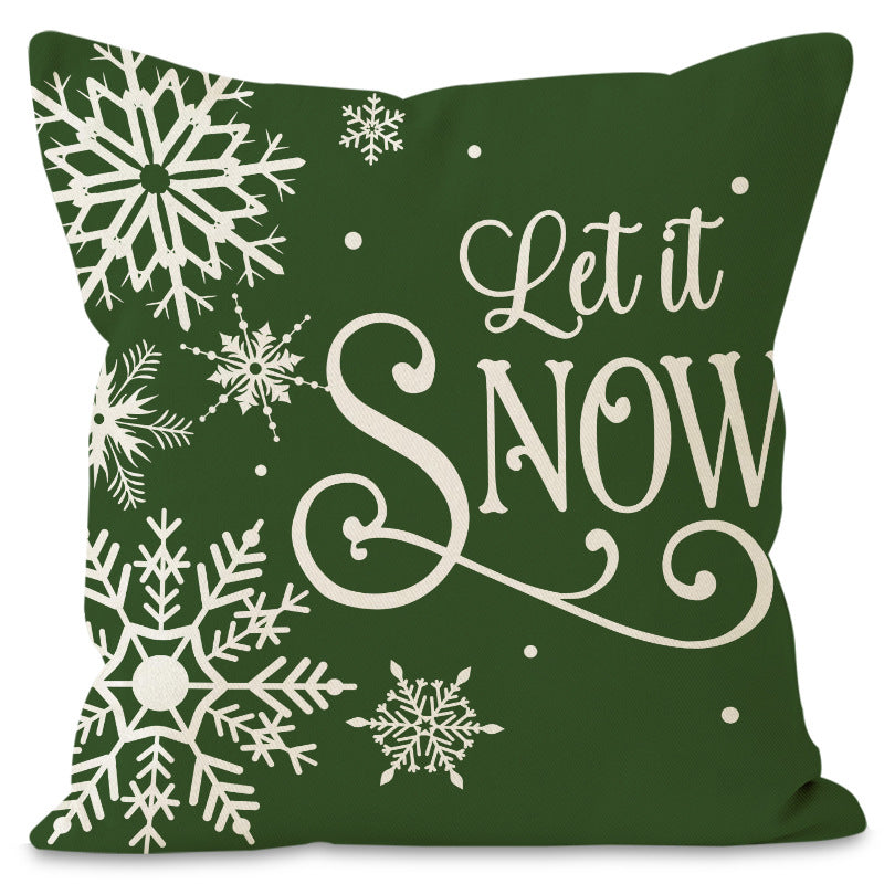 Green Christmas Cushion Cover (45 x 45 cm)
