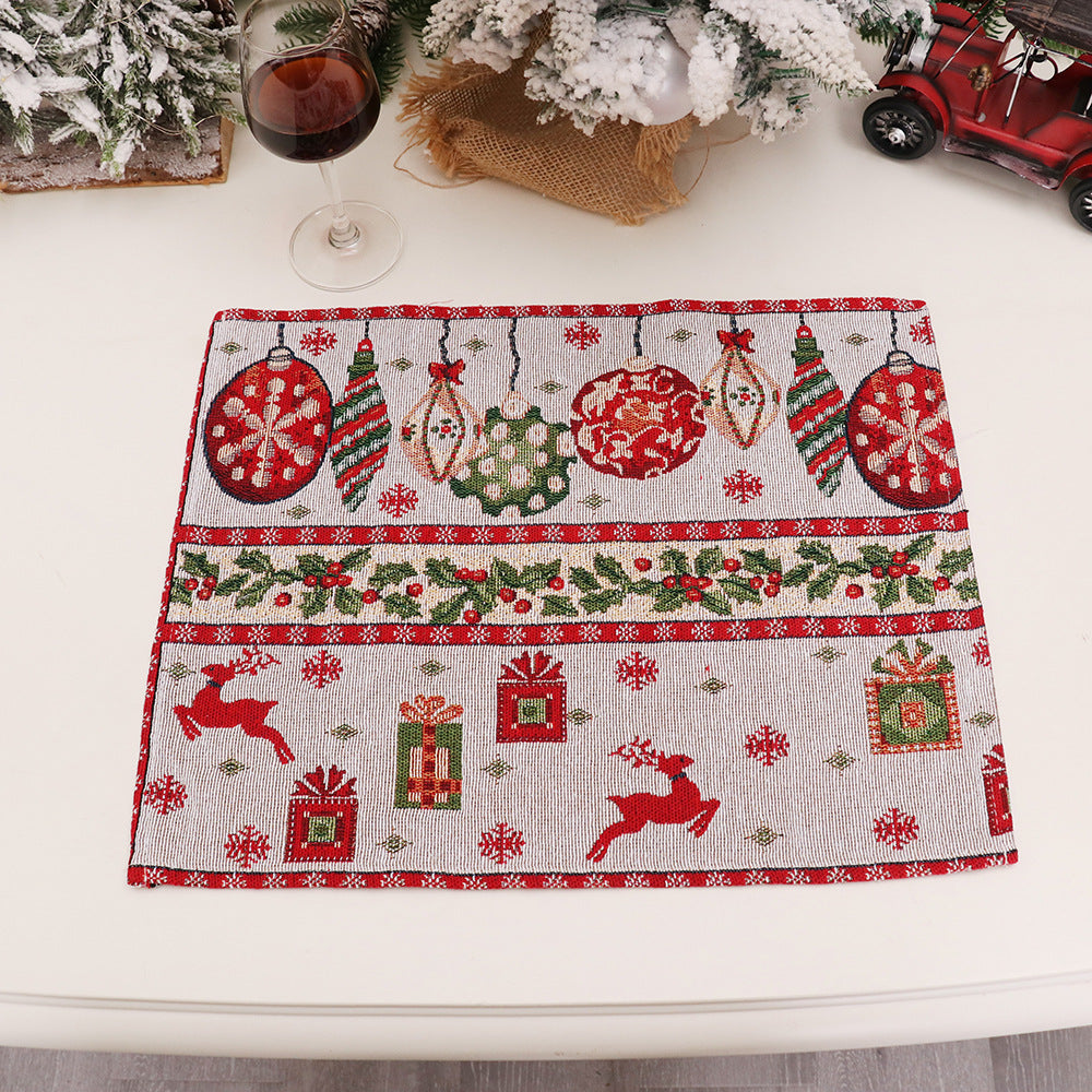 Christmas Tapestry Placemats – Set of 4