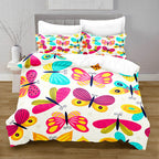 Butterfly Print Duvet Cover Set with Pillowcases – image 7