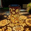 Solar Garden Lantern – Sunflower