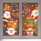 Christmas Window Stickers – Static Cling (4 Sheets) – image 3
