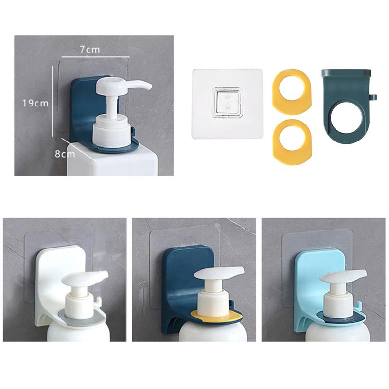 Wall-Mounted Shower Bottle Holders (3-Pack) – image 3