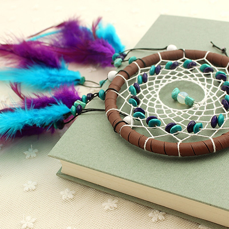 Handmade Feather Dream Catcher