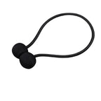Magnetic Curtain Tiebacks – Black