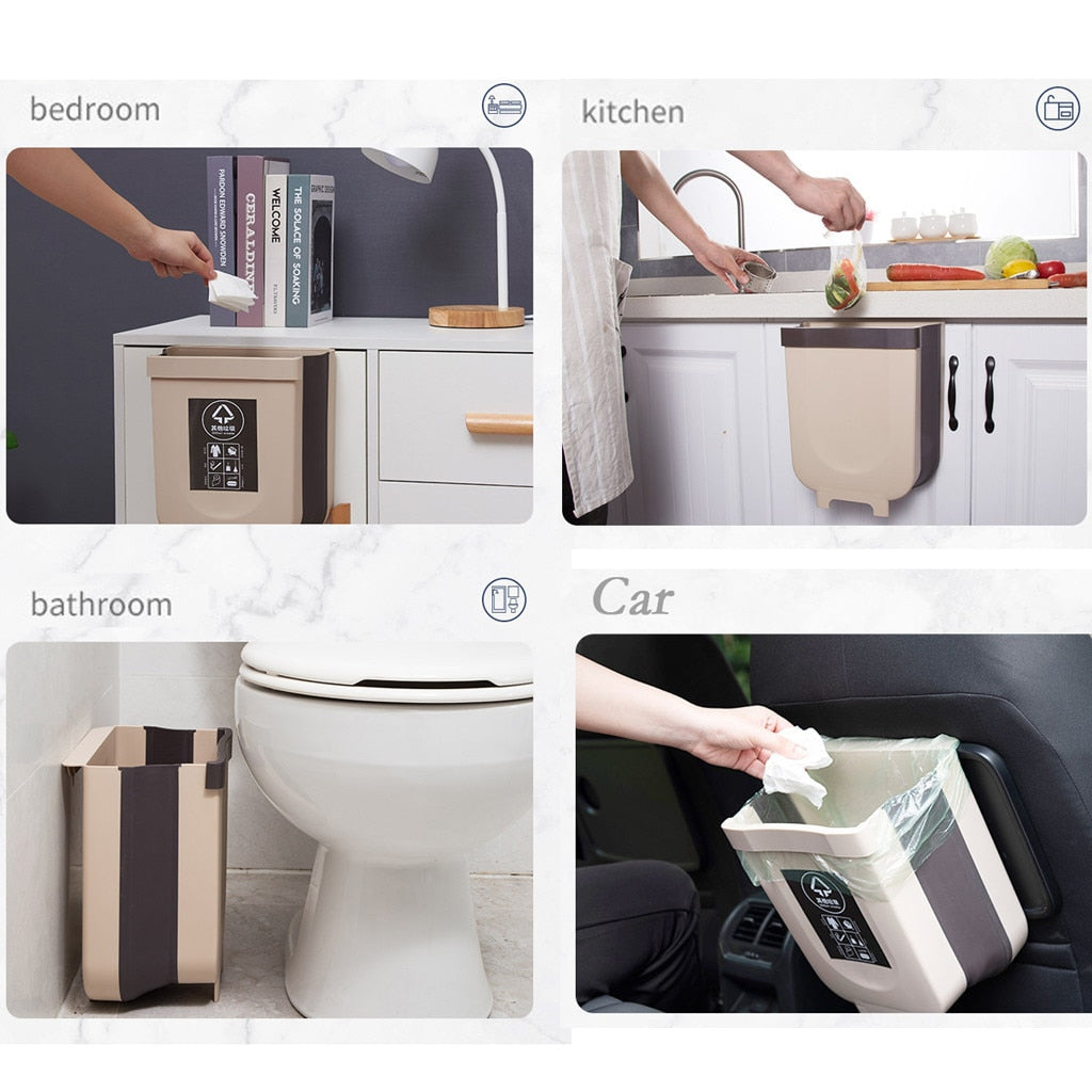 Folding Hanging Kitchen Bin – image 6