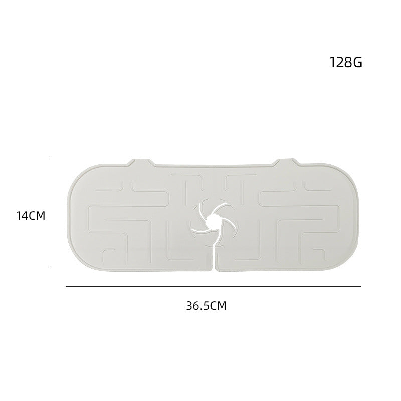 Silicone Tap Splash Mat – Sink Drip Catcher – image 4