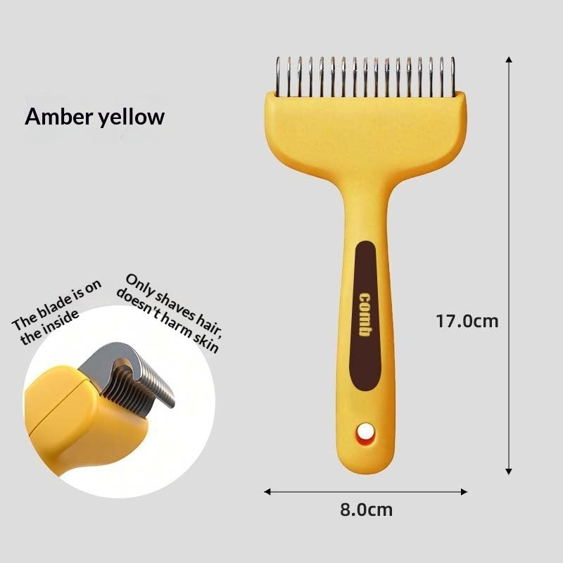 Pet Deshedding & Detangling Comb – Cats & Dogs – image 18