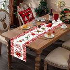Candy Christmas Lettering Table Runner (33 x 183 cm) – image 2