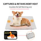 Self-Heating Pet Mat – No Electricity Needed (95 x 65 cm)