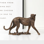 Bronze-Effect Leopard Ornament – image 6
