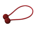 Magnetic Curtain Tiebacks – Maroon