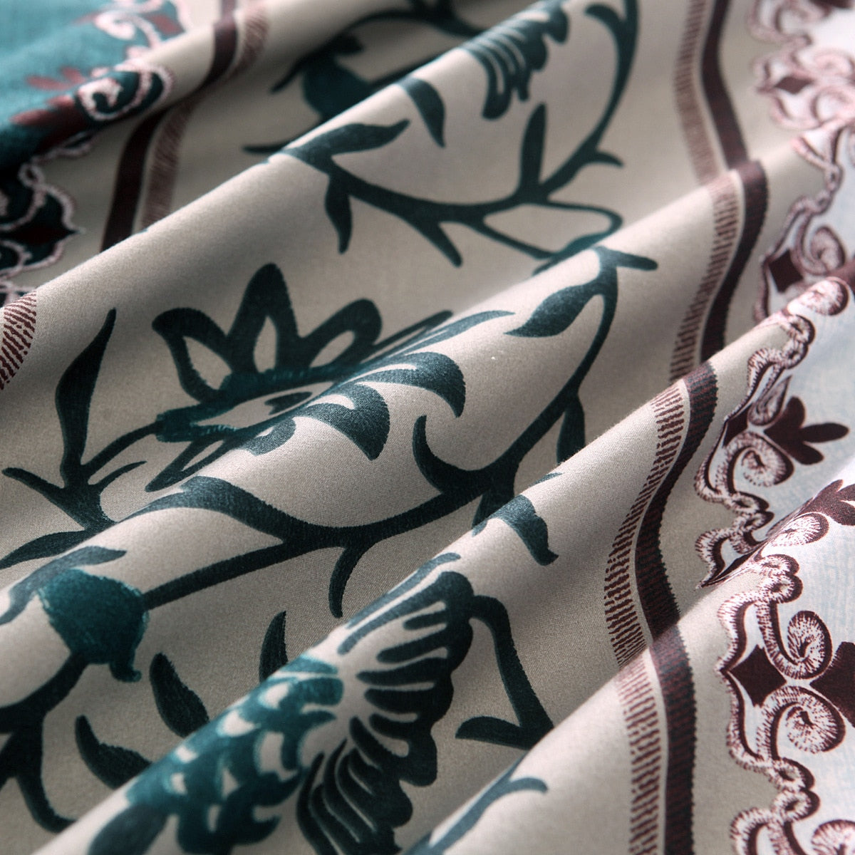 Boho Print Duvet Cover Set – Reversible with Pillowcases