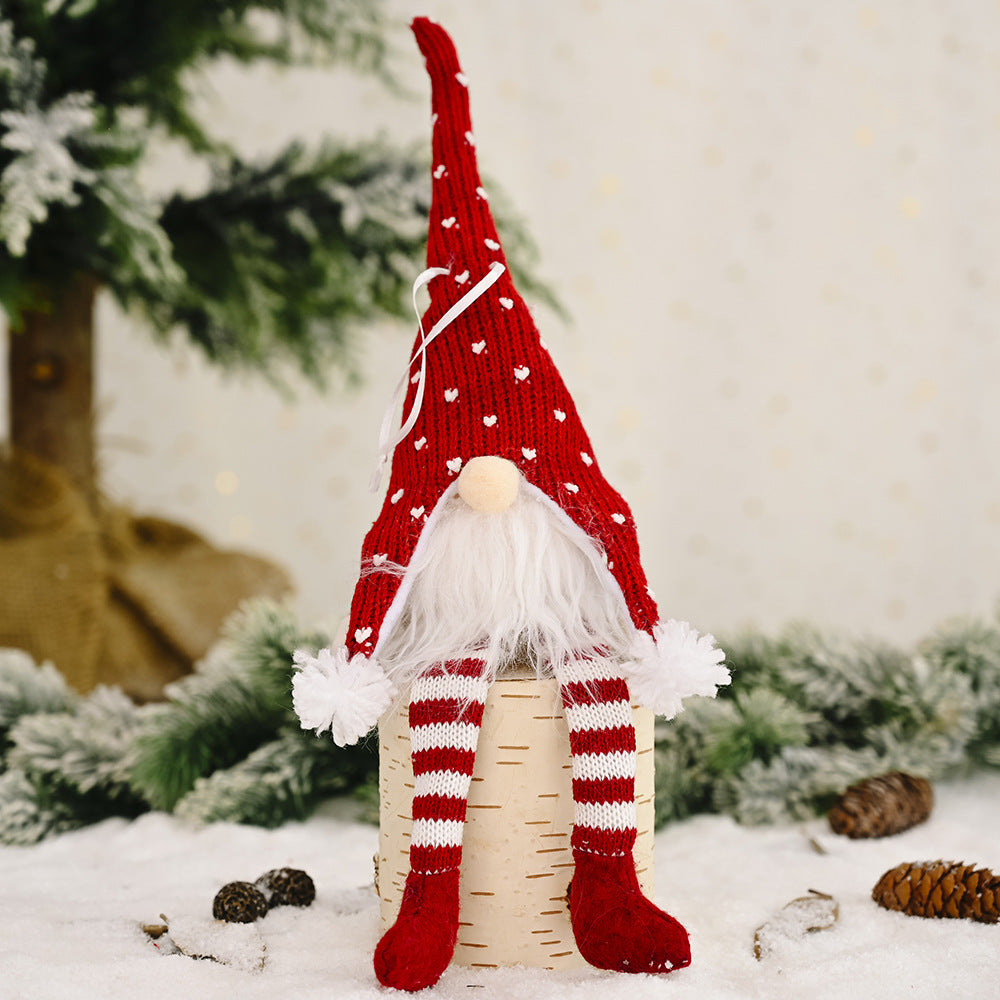 Light-Up Christmas Gnome with Long Legs