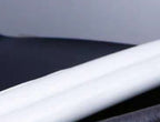 White under-door draught excluder