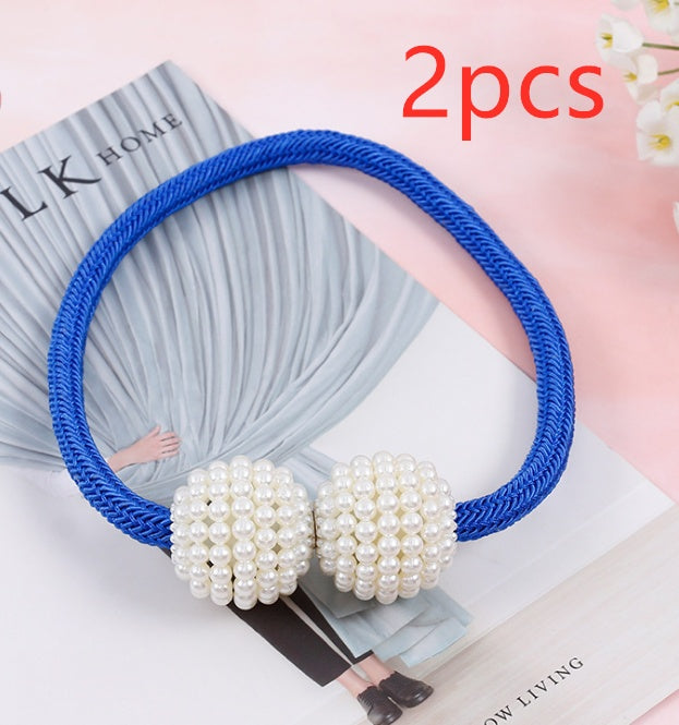 Pearl Bead Magnetic Curtain Tiebacks – Pair – image 17