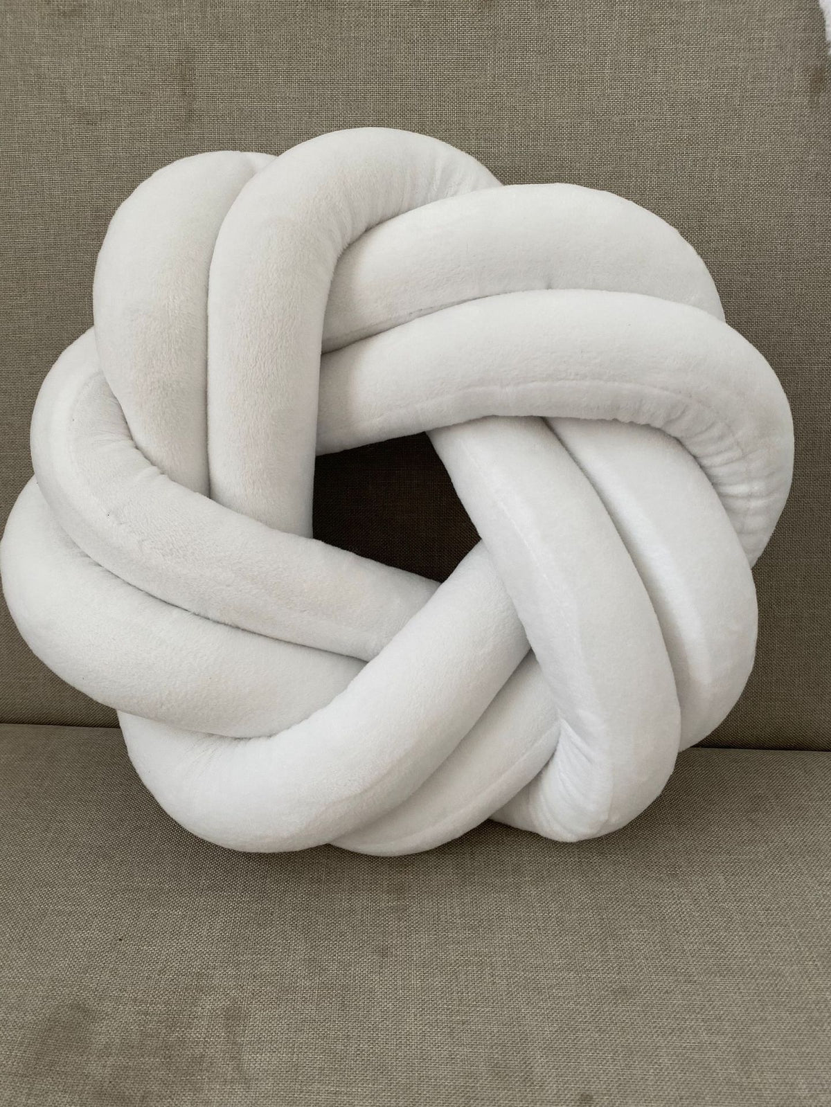 Knot Cushion – Soft Velvet Knotted Pillow – image 2