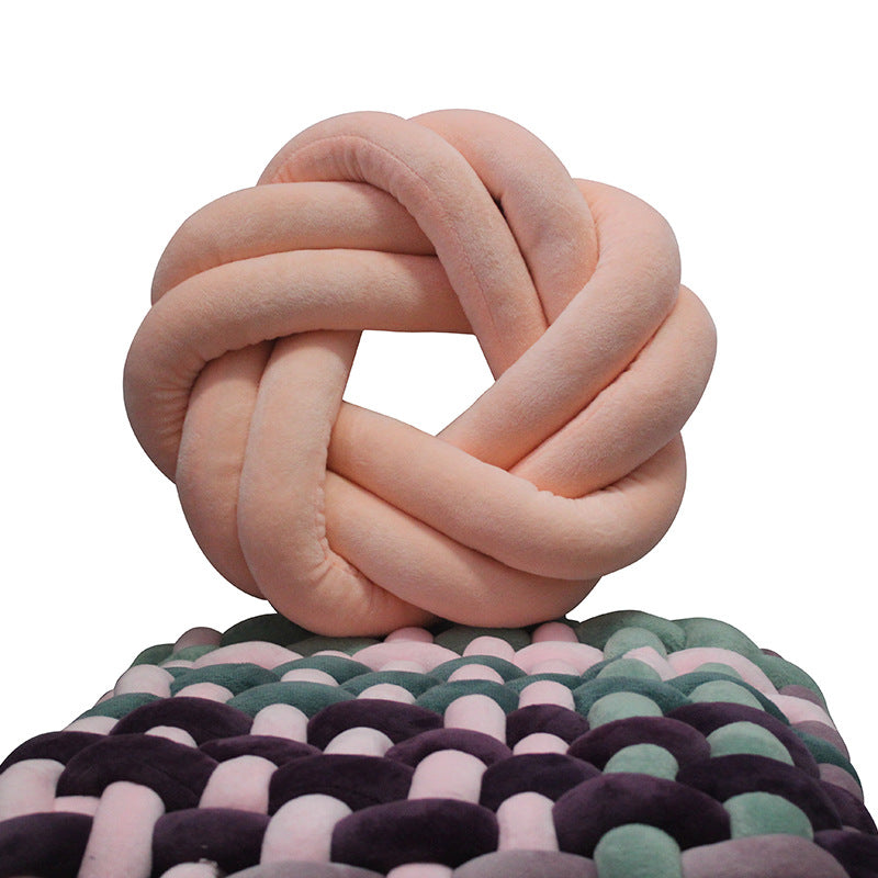 Knot Cushion – Soft Velvet Knotted Pillow