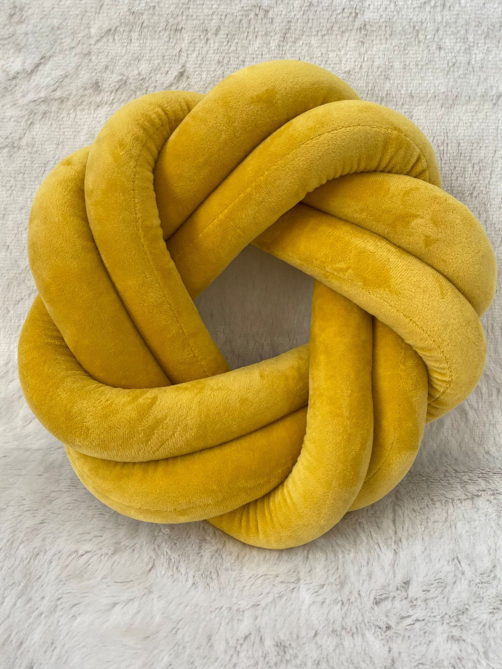 Knot Cushion – Soft Velvet Knotted Pillow – image 6