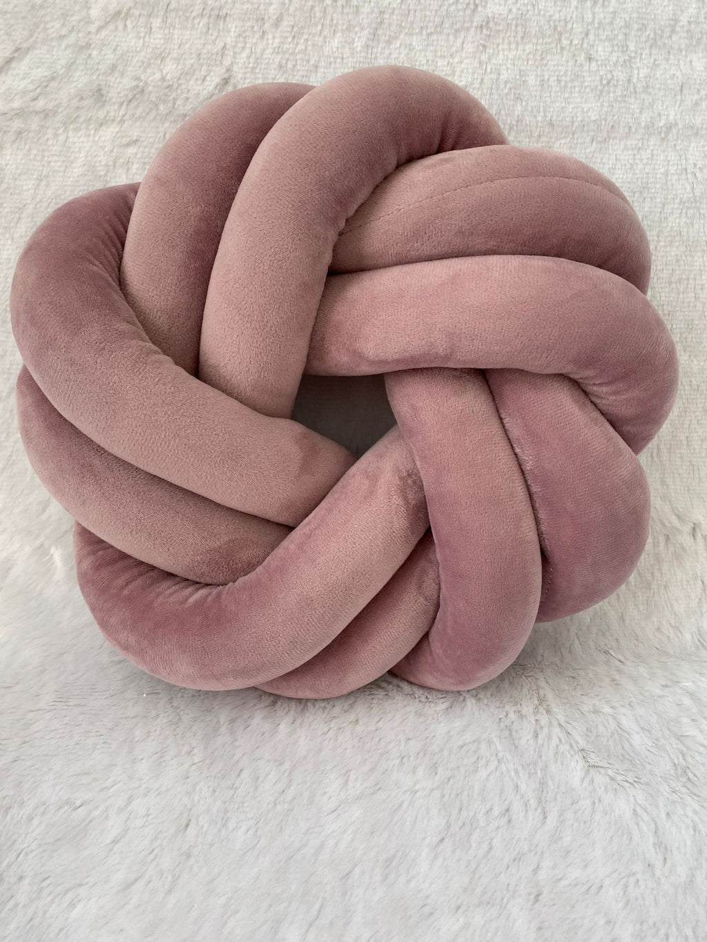 Knot Cushion – Soft Velvet Knotted Pillow – image 5