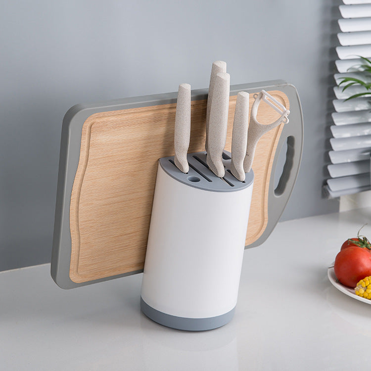 Knife Block with Chopping Board Holder – image 2