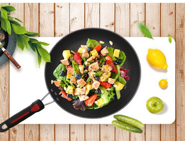 3-Piece Non-Stick Cookware Set – Wok, Frying Pan & Stockpot – image 4