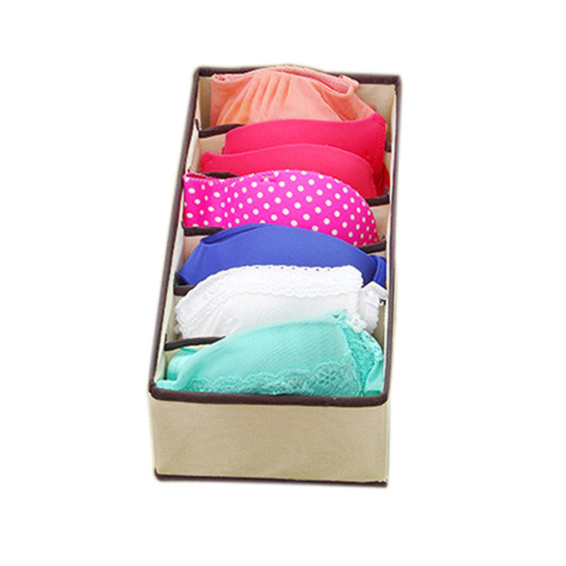 7-Section Fabric Drawer Organiser – Socks & Underwear – image 5