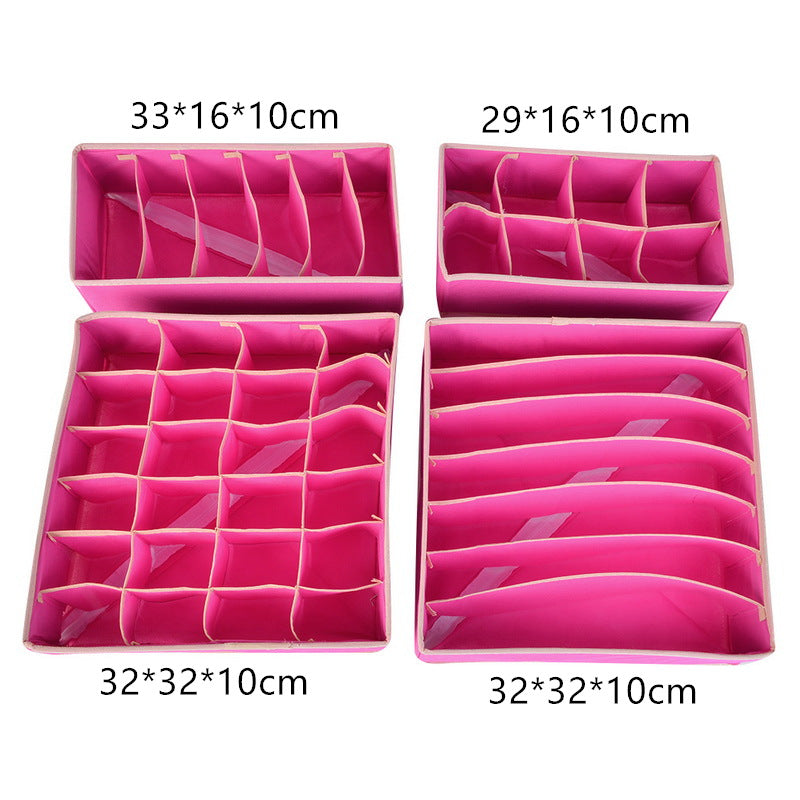 7-Section Fabric Drawer Organiser – Socks & Underwear – image 4