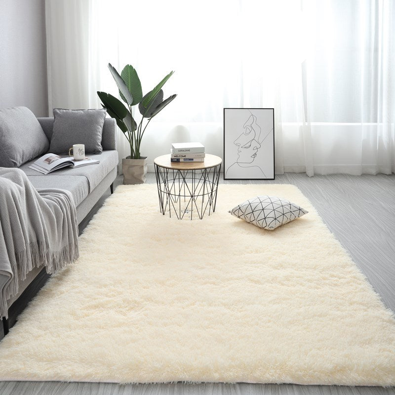 Soft Shaggy Rug – Solid Colour Runners & Mats – image 3