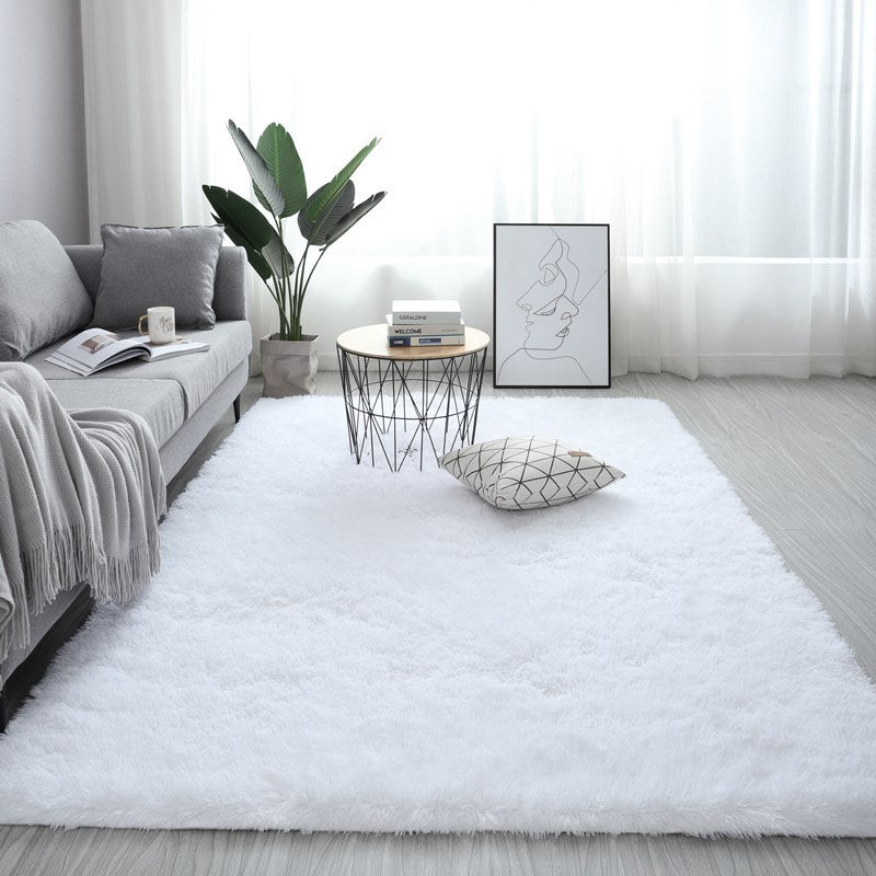 Soft Shaggy Rug – Solid Colour Runners & Mats