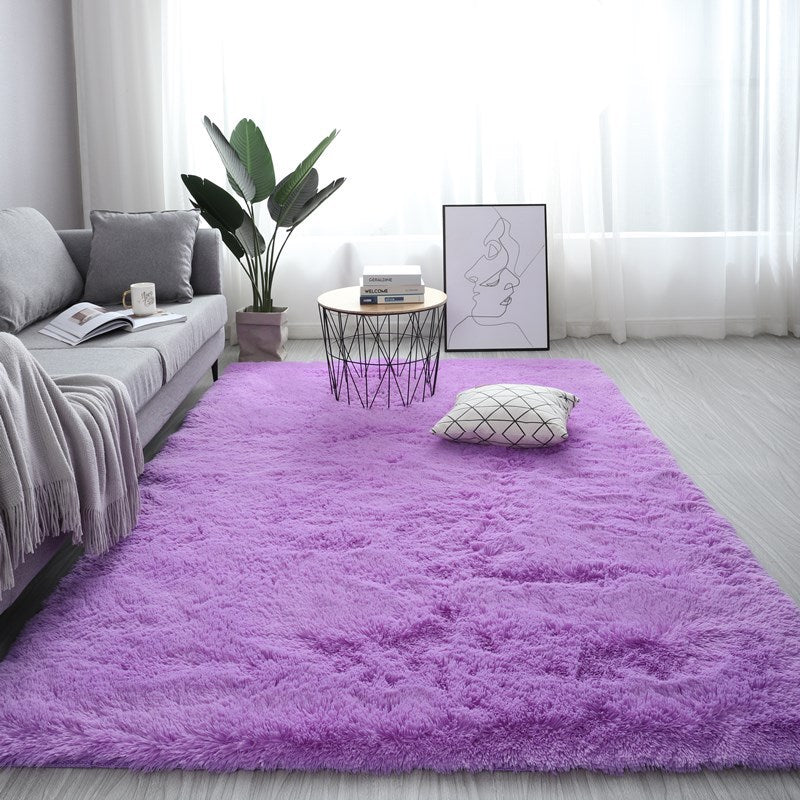 Soft Shaggy Rug – Solid Colour Runners & Mats – image 9