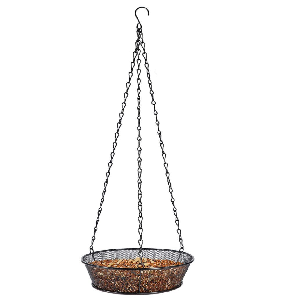 Hanging Mesh Tray Bird Feeder – image 3