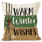 Winter Woodland Cushion Cover (45 x 45 cm) – image 6