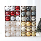 Hand-Painted Christmas Bauble Gift Box – Set of 9