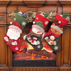 Christmas Stocking Gift Bag – Hanging Decoration (30 x 50 cm) – image 2