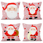 Super Soft Cartoon Santa Cushion Cover (45 x 45 cm)