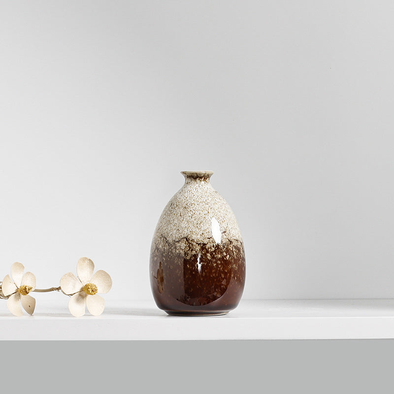 Mini Reactive Glaze Bottle Vase – image 6
