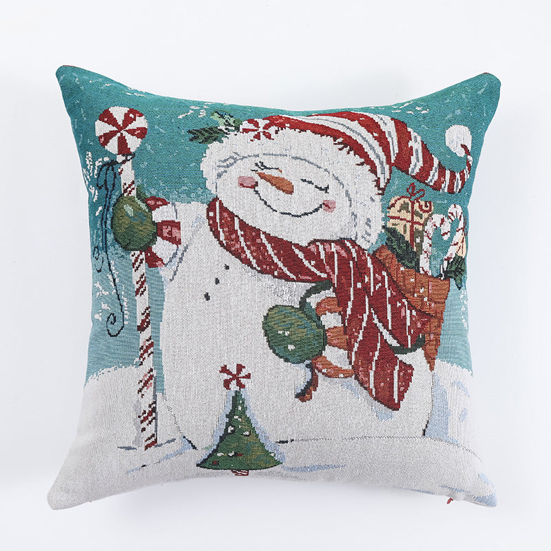 Woven Christmas Cushion Cover (45 x 45 cm) – image 7