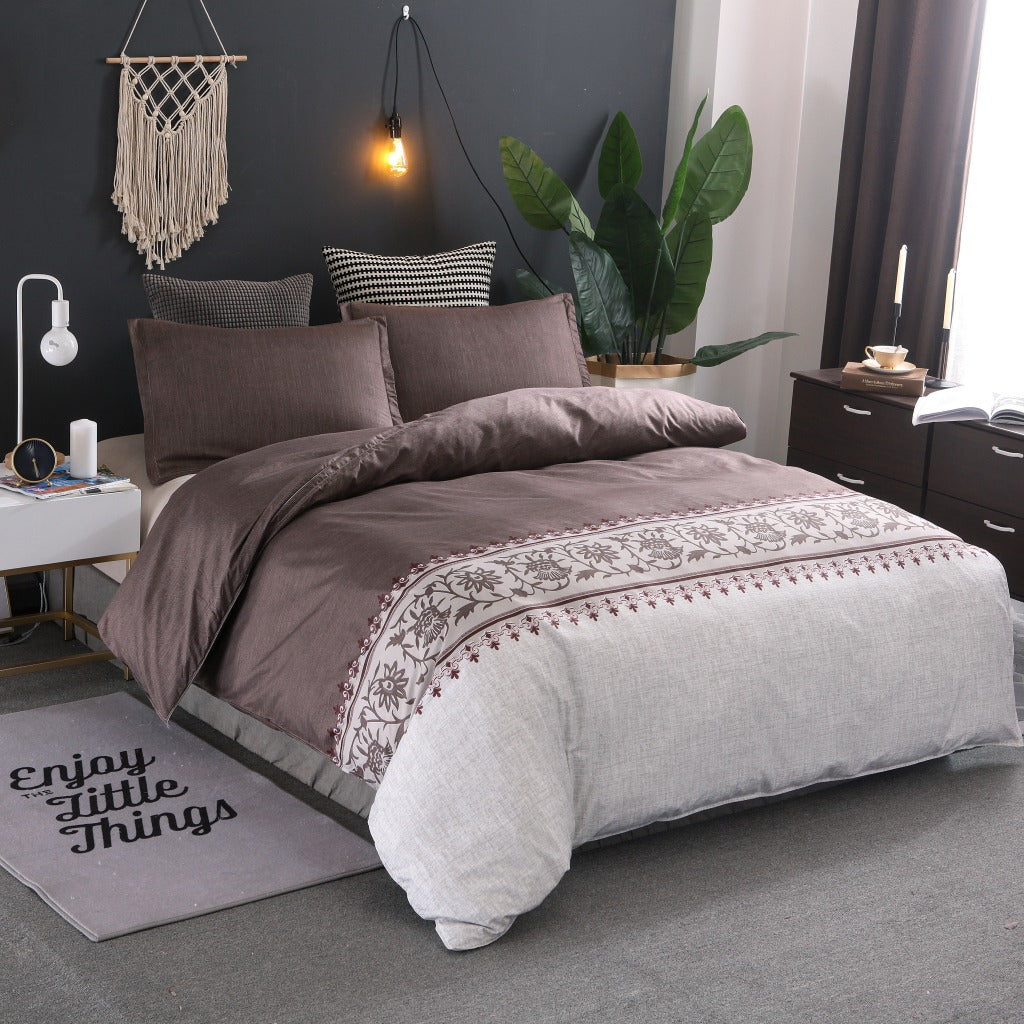 Boho Print Duvet Cover Set – Reversible with Pillowcases