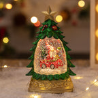 Light-Up Snow Globe Christmas Tree Lantern