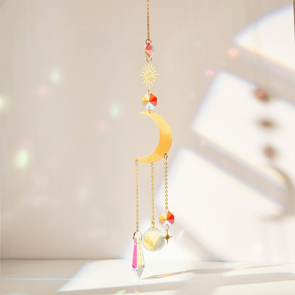 Crystal Suncatcher – Hanging Rainbow Maker