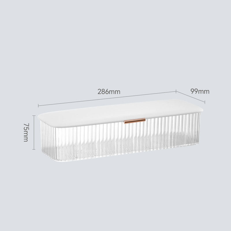 8-Compartment Cable Storage Box with Lid – image 7